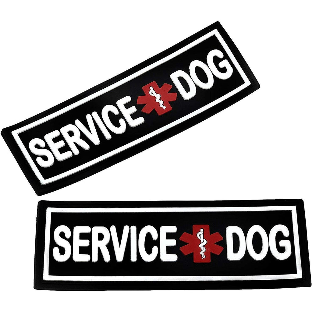 Embroidered Service Dog In Training Dog Patches with Hook/Loop - Leashboss
