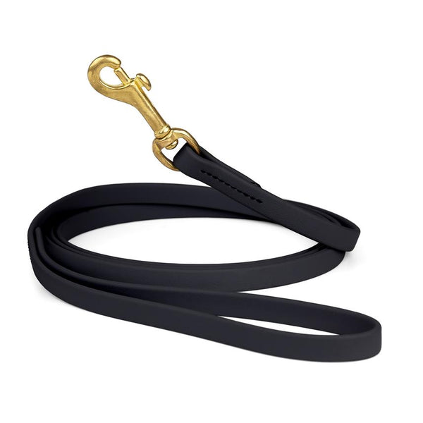 Viper - Biothane K9 Working Dog Leash Waterproof Lead for Tracking Training  Schutzhund Odor-Proof Long Line with Solid Brass Snap for Puppy Medium and  Large Dogs(Black: W: 3/4